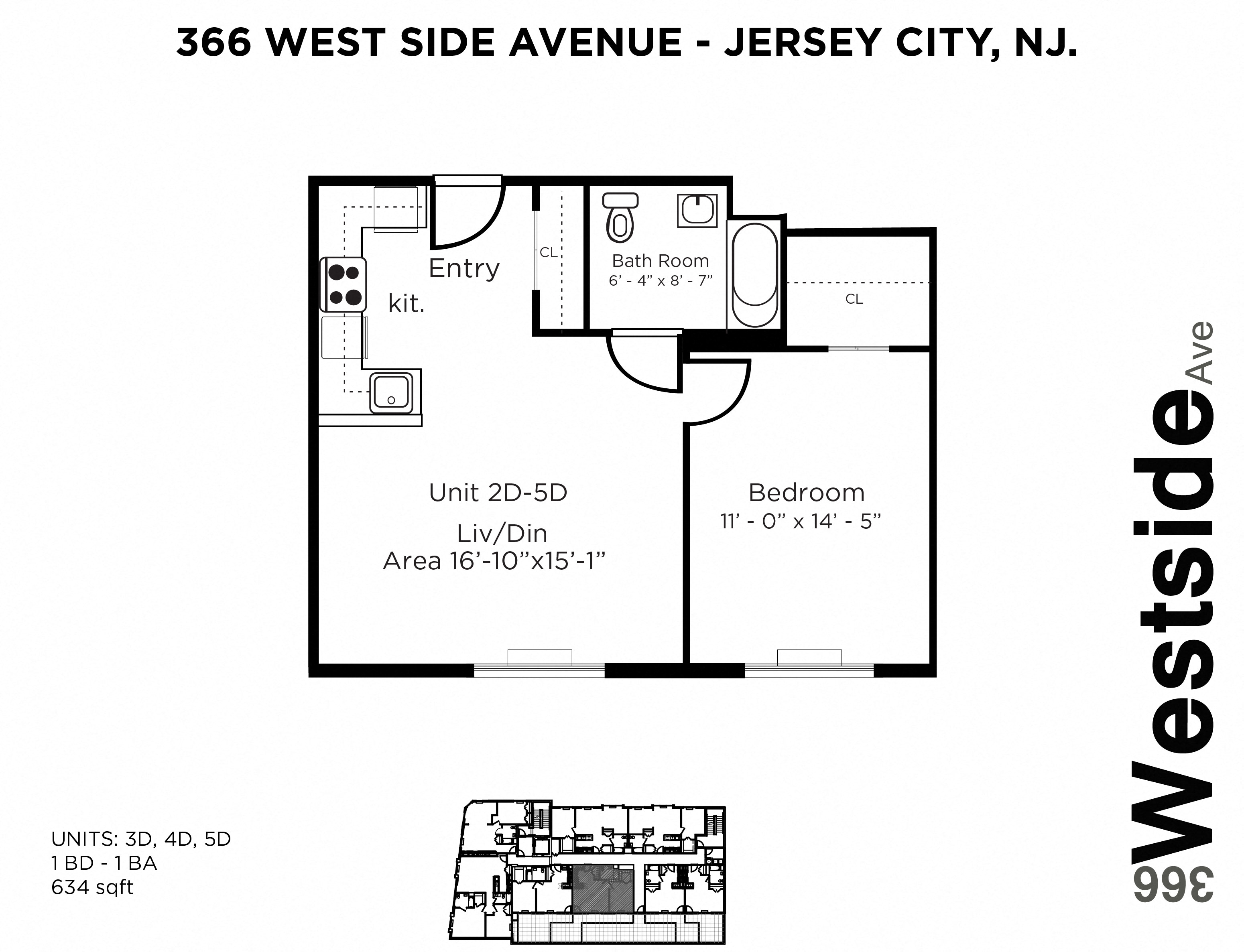 366 Westside Ave Studio-2 Beds Apartment for Rent - Photo Gallery 12